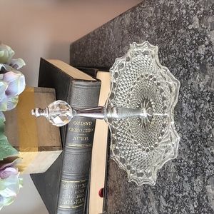 Vintage Leaded Crystal Dish